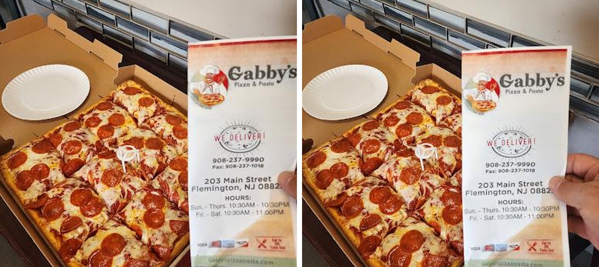 Gabby's Pizza & Pasta Menu